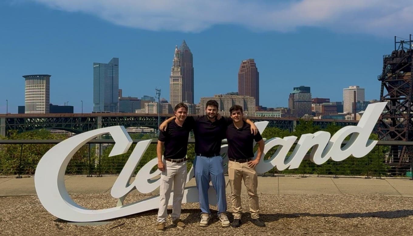 Garrett, Nate, and Aidan — LFS Merchant Services team in Cleveland